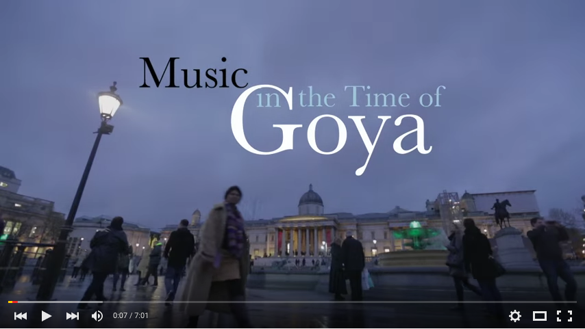 Music in the time of Goya at the National Gallery London